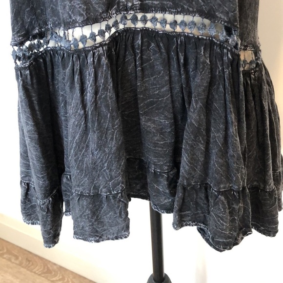 Altar'd State Charcoal Sleeveless Tank Top - Picture 4 of 9